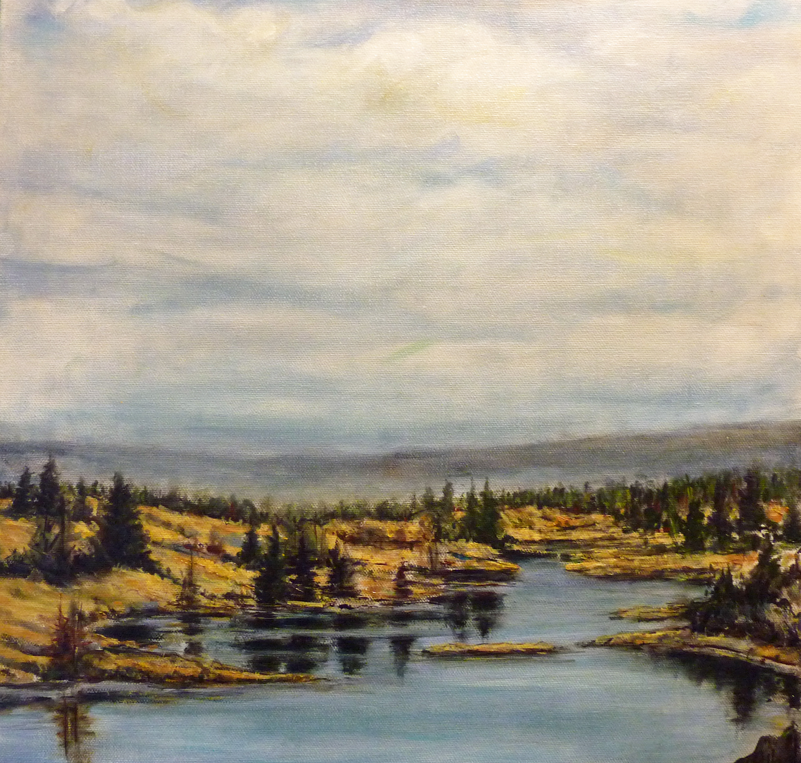 130 Mile Marsh | Landscape Paintings | Kim Pollard | Canadian Artist | British Columbia | Cariboo