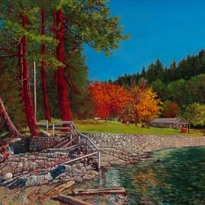 Autumn at Roesland | Pender Island | Canadian Fine Art | 