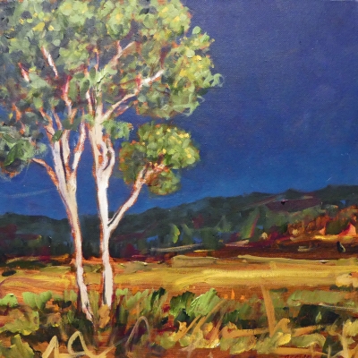 Mimi's Tree | Landscape Painting | Kim Pollard | Canadian Artist | British Columbia