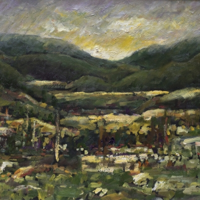 Stuart's Valley | Landscape Paintings | Artist | Kim Pollard | Canadian Artist | Canadian Art 