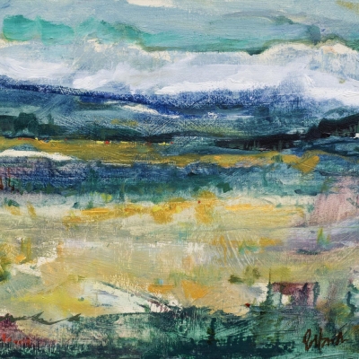 The Olde West | Visceral Landscapes | Kim Pollard | Canadian Artist | Abstract Painting