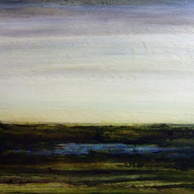 Tundra | Visceral Landscapes | Kim Pollard | Canadian Artist | Abstract Horizon Painting