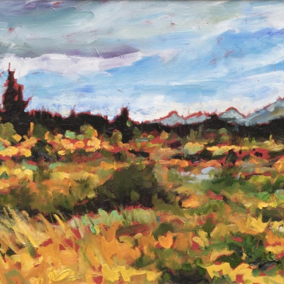 Wild Horse Country | Landscape Paintings | Kim Pollard | Canadian Artist | Alberta | Wild Horse Country