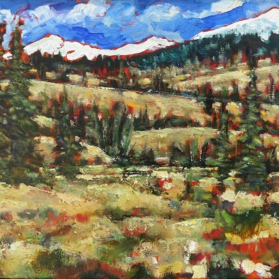 Ya Ha Tinda 1 | Landscape Paintings | Kim Pollard | Canadian Artist | Alberta | Wild Horse Country
