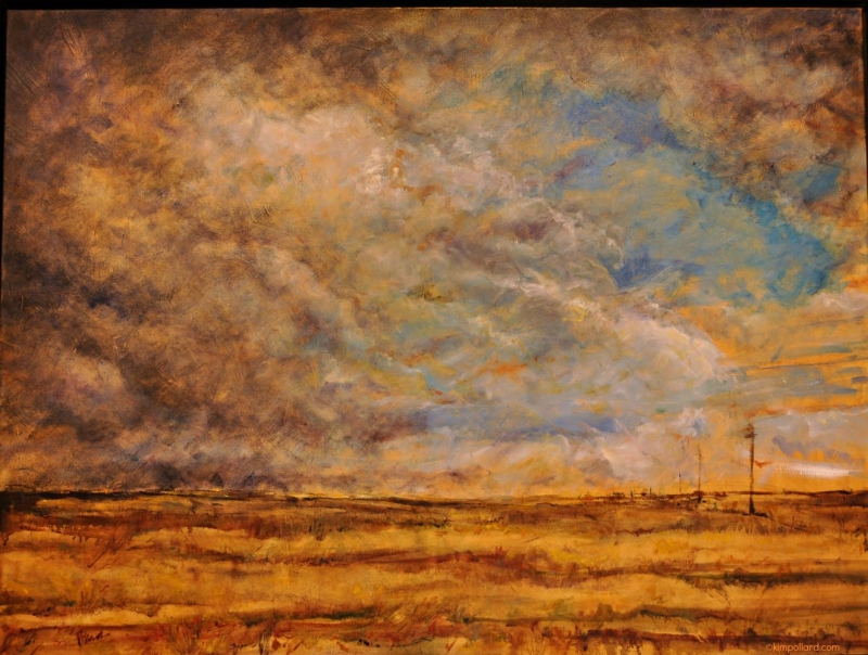 Storm Chaser | Landscape Paintings | Kim Pollard | Canadian Artist | Alberta 