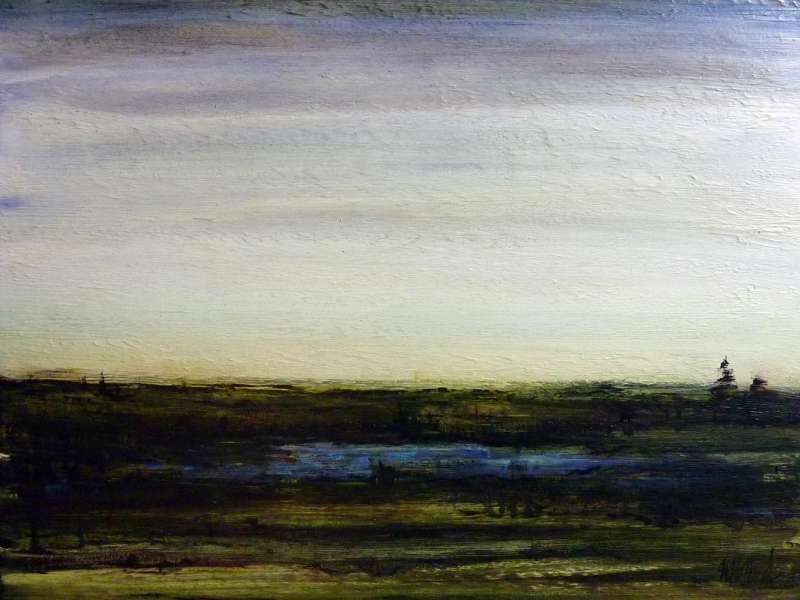 Tundra | Visceral Landscapes | Kim Pollard | Canadian Artist | Abstract Horizon Painting