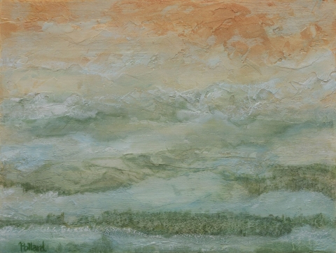 Mystic Morning | Visceral Landscapes | Painter Kim Pollard | Canadian Artist | Abstract Landscape