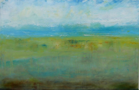 The Shore | Visceral Landscapes | Kim Pollard | Canadian Artist | Abstract Horizon