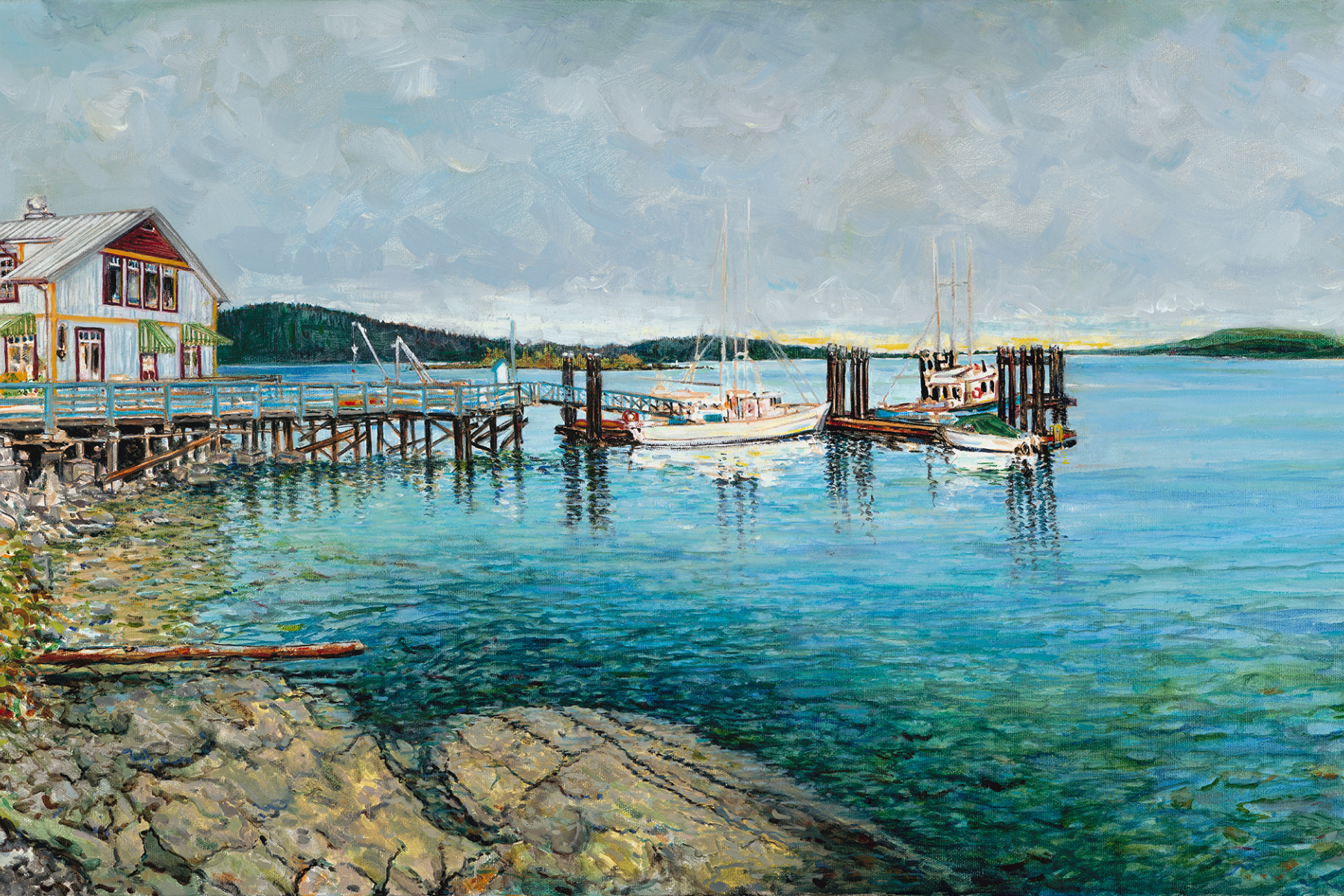 Kim Pollard | Canadian Artist | Pender Island | British Columbia | Fine Art | Canadian Landscape Painter 